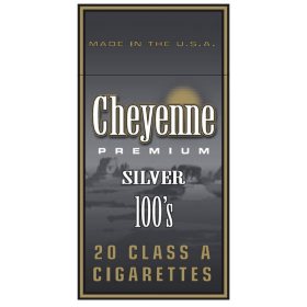 Cheyenne Silver 100's Box 20 ct., 10 pk.