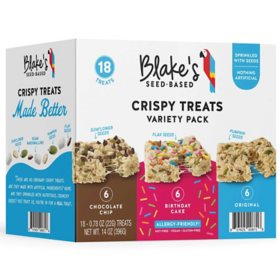 Blake's Seed Based Crispy Treats Variety Pack (0.78 oz., 18 pk.)