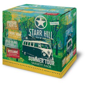 Starr Hill Summer Tour Variety Pack (12 fl. oz. bottle, 12 pk.)