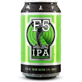 Coop Ale Works F5 IPA Ale Beer, 12 fl. oz. can, 24 pk.