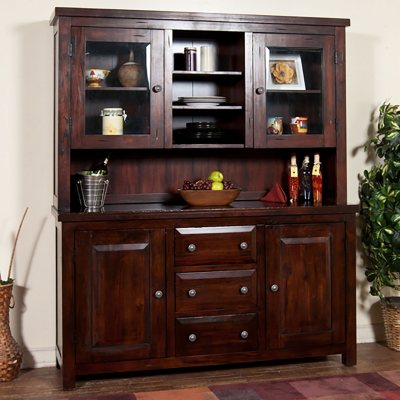 Napa Buffet And Hutch, Rustic - 2 Pc. - Sam's Club