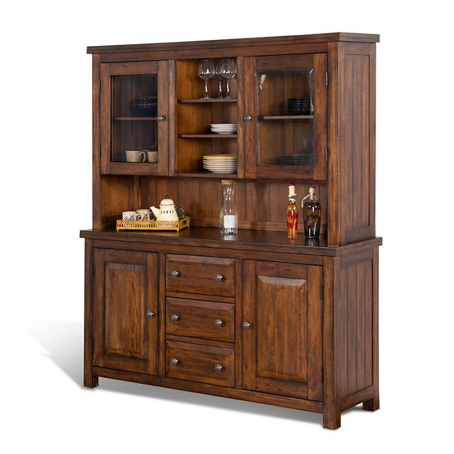 Napa Buffet And Hutch, Vintage - 2 Pc.