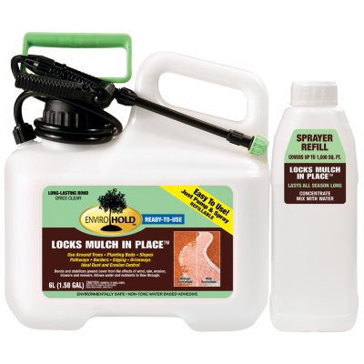 EnviroHold Mulch Glue Combo Pack + Sprayer Refill - 6L - Sam's Club