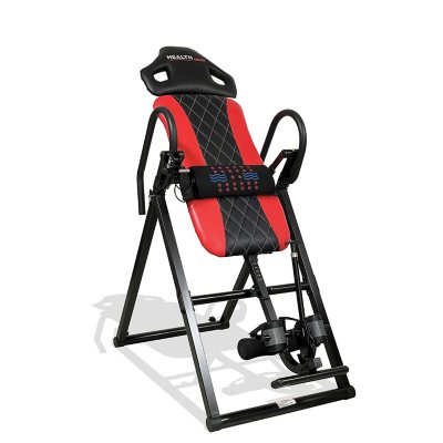 Health Gear Deluxe Heat and Vibration Massage Inversion Table Sam