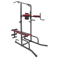 Health Gear CFT2.0 Functional Fitness Gym Style Training Power Tower & Adjustable Workout Bench System