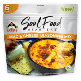 Booker's Soul Food Starters Mac and Cheese Seasoning Mix (6 pk.)