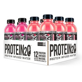 Protein2o + Electrolytes Variety Pack 16.9 fl. oz., 12 pk.