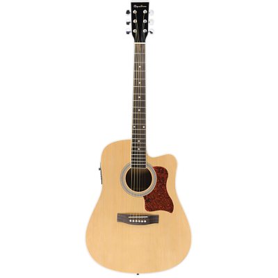 Spectrum AIL 259AE Full Size Black & Spruce Cutaway Acoustic