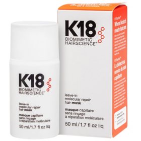 K18 Leave-in Molecular Repair Hair Mask, 1.7 fl. oz.