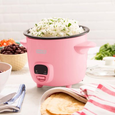 Dash Mini 2-Cup Rice Cooker with Keep Warm Function (Assorted