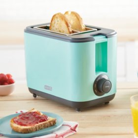 Dash  Aqua Easy Toaster 