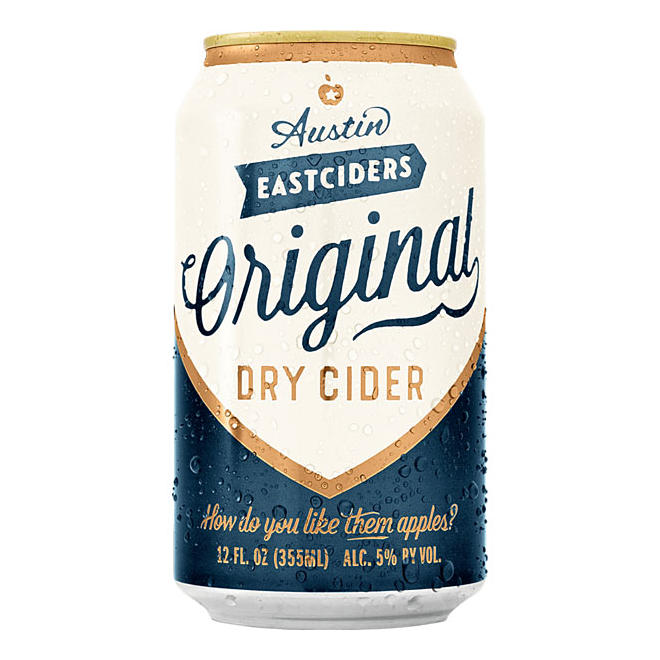 Austin Eastciders Original Dry Cider (12 fl. oz. can, 6 pk.)