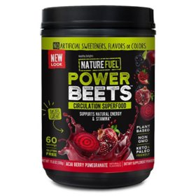 Nature Fuel Power Beets Circulation Superfood Juice Powder, 60 servings 11.6 oz.