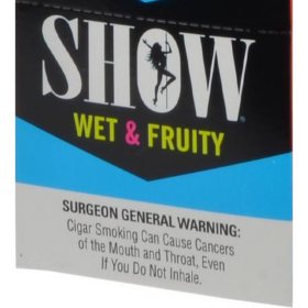 Show Cigarillos, Wet and Fruity, Pre-Priced 5 cigarillos for $1.00, 15 pk.