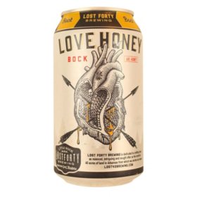 Lost Forty Love Honey Bock (12 fl. oz. can, 12 pk.)
