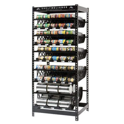 Pantry Can Organizers - Customizable Can Lengths - First In First Out  Rotation - Designed for Canned Goods for Cupboard, 