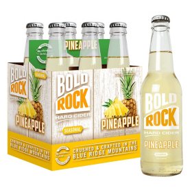 Bold Rock Seasonal Hard Cider, Pineapple 12 fl. oz. bottle, 6 pk.