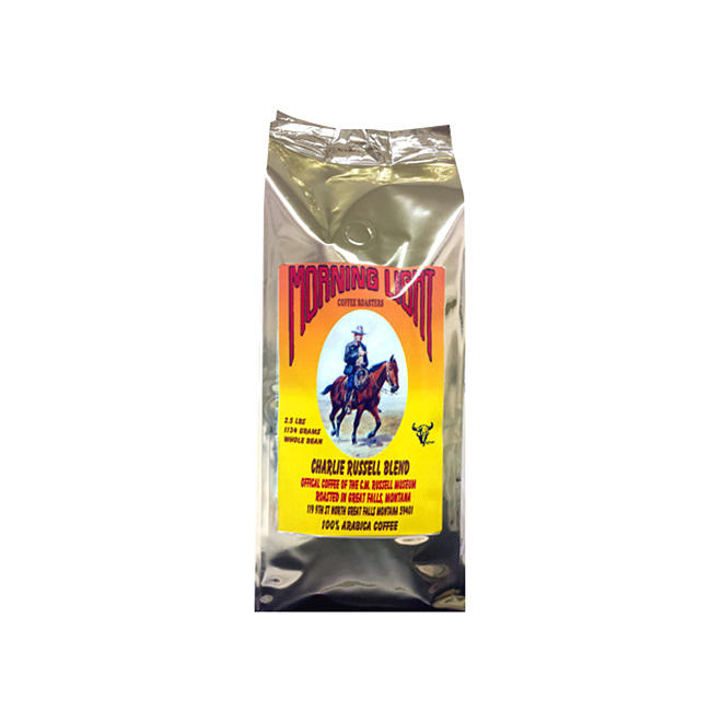 Morning Light Charlie Russell Blend Whole Bean Coffee (2.5 lbs.)