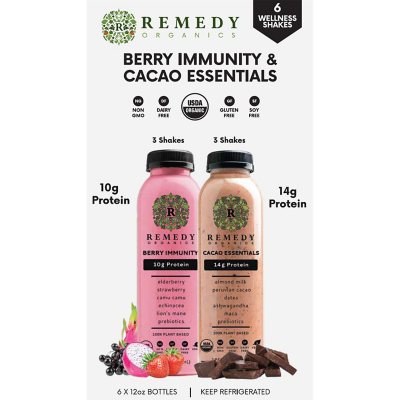 Remedy Organics Wellness Shakes (6 pk.) - Sam's Club