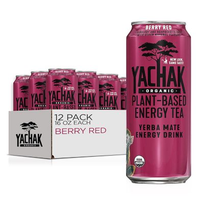 Yachak Organic Yerba Mate Berry Red Iced Tea (16 fl. oz., 12pk.) - Sam's  Club