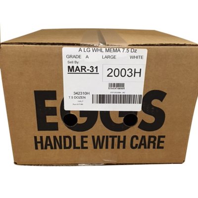 Midwest Farms Large Grade A White Eggs (90 ct.) - Sam's Club