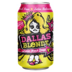 Deep Ellum Dallas Blonde Ale Beer, 12 fl. oz. can, 6 pk.