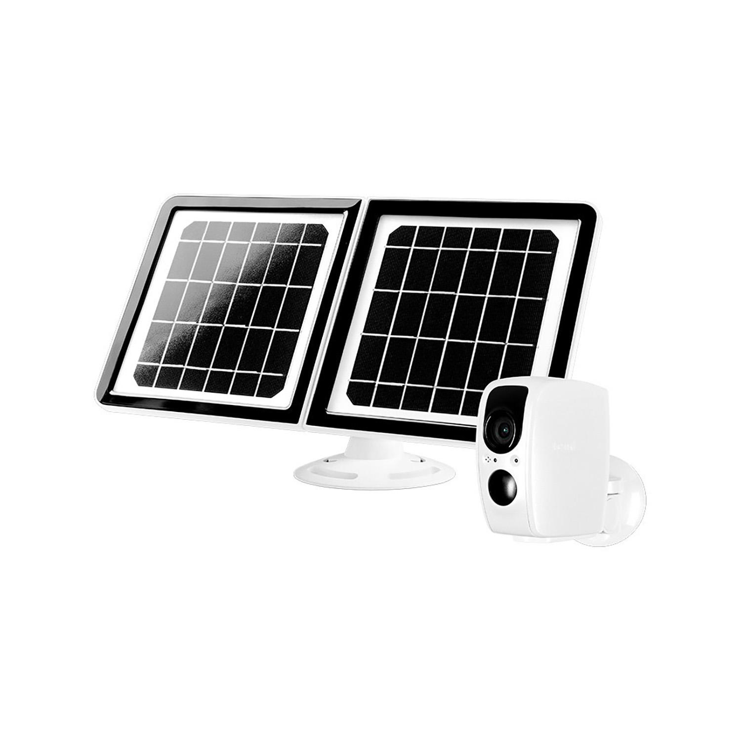 Tend Lynx Solar Outdoor WiFi Security Camera with Solar Panel & Night Vision