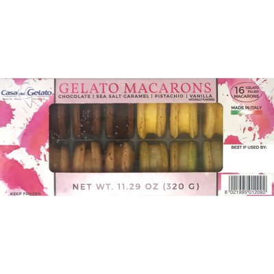 Gelato Macarons Variety Pack Frozen 16 Ct Sam S Club