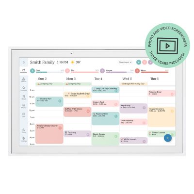 Skylight Calendar 15" Wi-Fi Digital Calendar - Sam's Club
