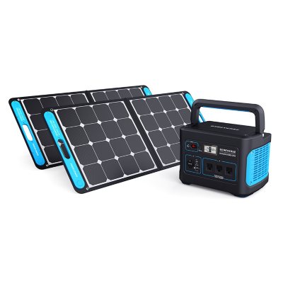 Generador solar Generador portátil con panel solar, generador de