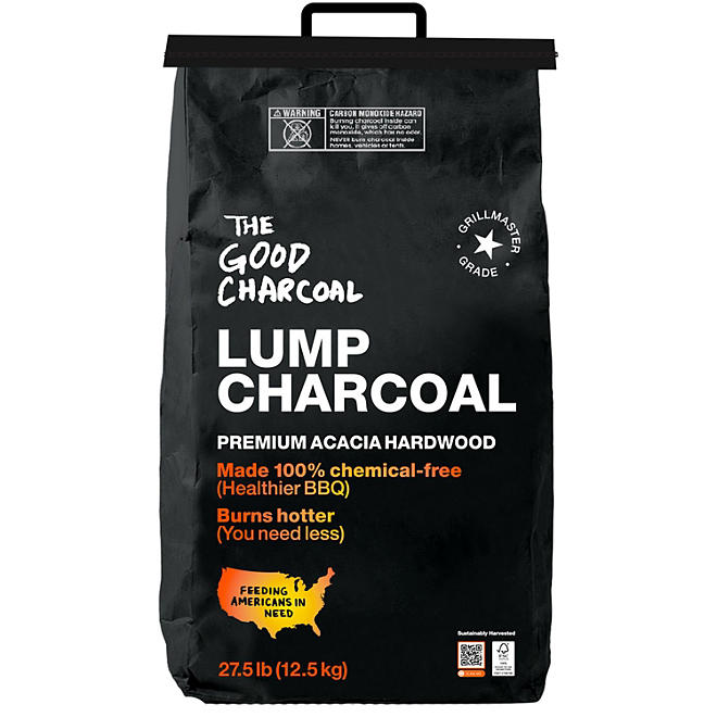 The Good Charcoal Lump Charcoal - 27.5 lbs.