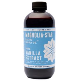 Magnolia-Star Pure Vanilla Extract, 8 fl. oz.
