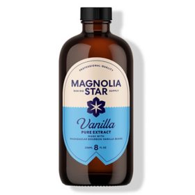 Magnolia-Star Pure Vanilla Extract, 8 fl. oz.