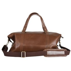 Genuine Leather Duffel Bag (Assorted Colors)
