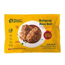 Nongshim Taekyung Bulgogi Rice Balls, Frozen, 10 ct.