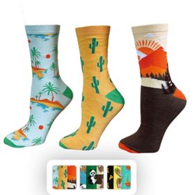 Spirit Sox 3-Pack Novelty Crew Sock
