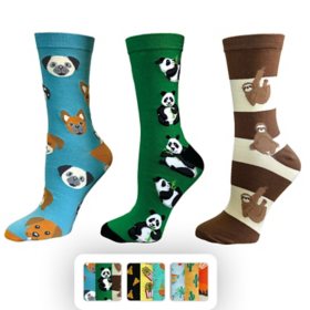 Spirit Sox 3-Pack Novelty Crew Sock