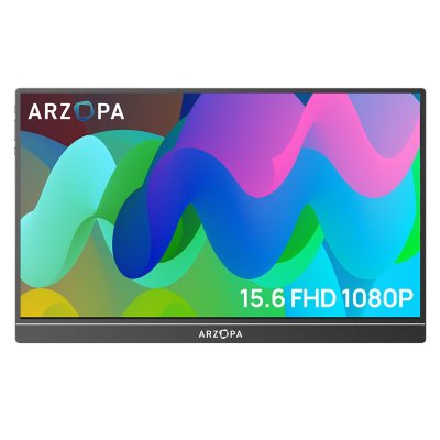 Arzopa 15.6" HDR IPS Display, Full HD, Portable Monitor
