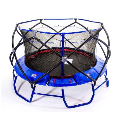 Monxter Xt8 15 Foot Round Trampoline With Patent 2 Net Enclosure Combo Blue Sam S Club