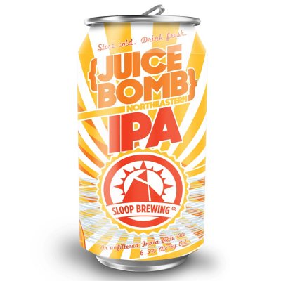 Sloop Brewing Juice Bomb IPA (12 fl. oz. can, 6 pk.) Sam's Club