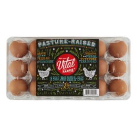 Vital Farms Pasture Raised Large Grade A Eggs (18 ct.)