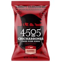 4505 Chicharrones Classic Chili and Salt Pork Rinds (7 oz.)