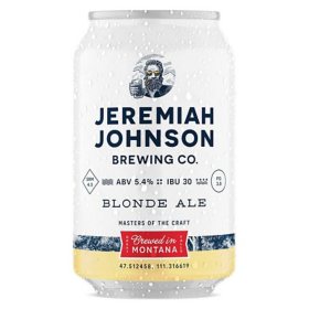 Jeremiah Johnson Blonde Ale 12 fl. oz. can, 6 pk.