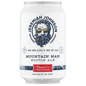 Jeremiah Johnson Mountain Man Scotch Ale (12 fl. oz. can, 6 pk.)