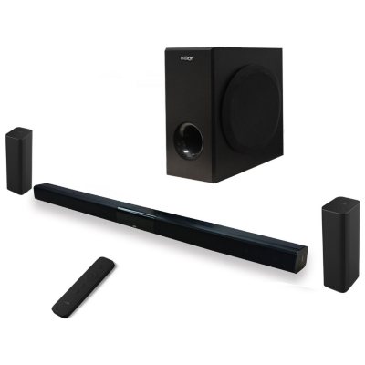 MOXXI 54″ Modular Soundbar with Wireless Subwoofer and Karaoke Bonus Pack