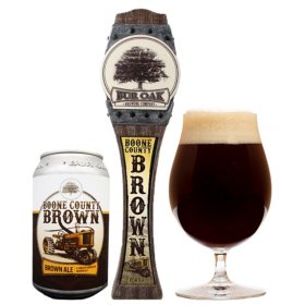 Bur Oak Boone County Brown Ale (12 fl. oz. can, 6 pk.)