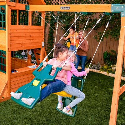 Kidkraft falcon best sale ridge swing set