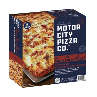 Motor City Bacon Cheese Bread, Frozen (48.46 oz.) Sam's Club