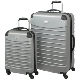 Nicole Miller 2-Piece Fashion Luggage Set - Sam's Club