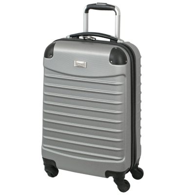 Geoffrey Beene Light Weight 2 Pc. Hardside Luggage Set Silver Gray Sam s Club